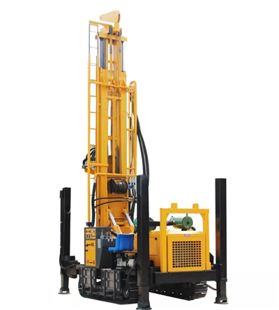 350 m tiefes Crawler-Brunnenbohrgerät